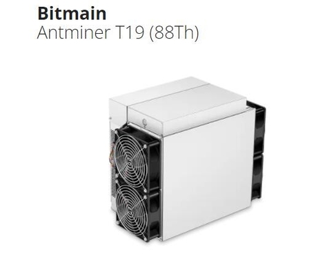Quatre-vingt-quatrième Bitmain SHA-256 Bitcoin BTC mineur d'Antminer T19 quatre-vingt-dix-huitième courant
