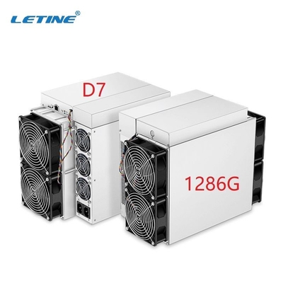 Machine d'abattage du mineur D7 1.286th/S 1183g 1234G de Bitmain Antminer D7 1286gh 3148W X11 Asic
