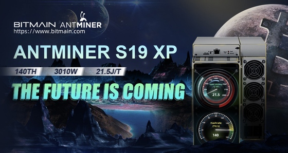 interface 400mm d'Ethernet de 3010W Bitmain Antminer S19 XP 140Th