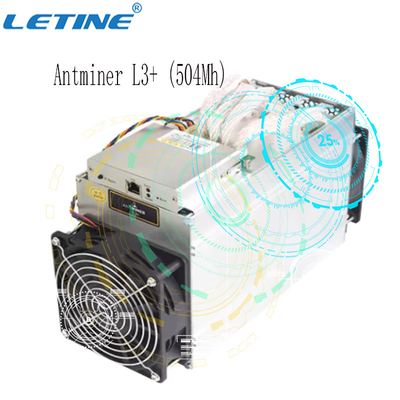 Mineur de Scrypt L3++ L3+ Asic de machine d'abattage de Bitmain Antminer L3+ 504Mh