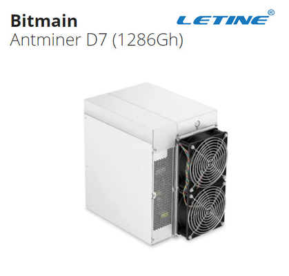Pièce de monnaie du mineur MUE de la puissance 3148W Aisc de l'algorithme 1.286T de l'exploitation X11 d'Antminer D71286Gh Bitmain