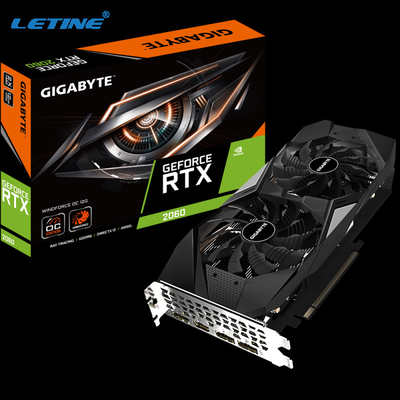 192 machine 2060 d'abattage mordue de la carte graphique GDDR6 2060S de 12GB Nvidia Geforce Rtx ETH etc.