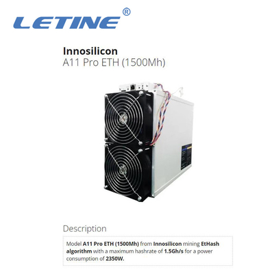 Innosilicon A11 pro Ethminer 8G 2000Mh 1500Mh 2350W