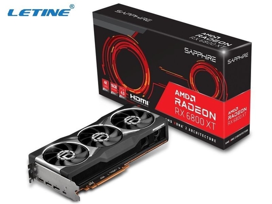 Carte vidéo de Graphic Card RX 6800 XT 16G RX6800 XT Amd de mineur d'AMD RADEON de SAPHIR 6700XT 6900XT