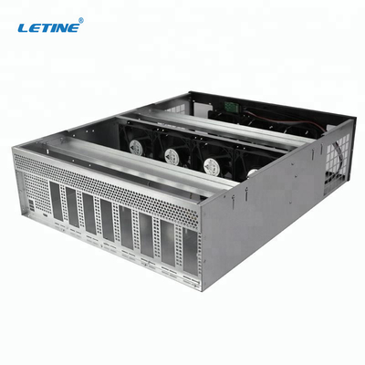 8 carte graphique de la carte graphique 2gb Gddr5 du costume 4g de carte mère d'exploitation de Rig For Ltc Zec Dogecoin 12 Gpu d'exploitation de GPU 6 GPU etc.