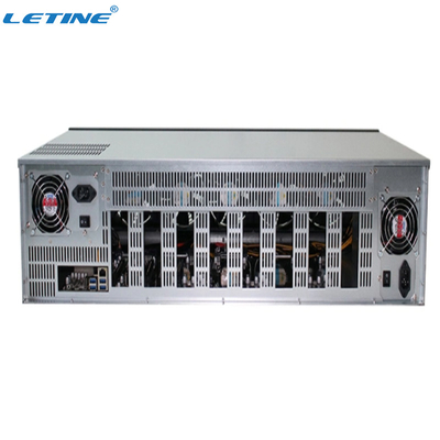 Mineur métallique du CMP 170HX 90HX AMD Because-160 3060 GPU de Rig Frame With de l'exploitation 8GPU crypto