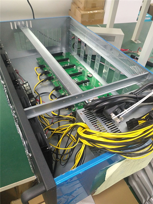 Distance d'interface du cadre PCIE 65mm d'exploitation de Gpu de la carte graphique 8 de Rx 6700 Xt