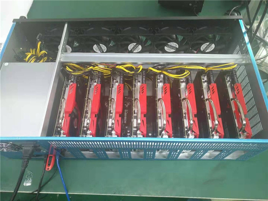 Distance d'interface du cadre PCIE 65mm d'exploitation de Gpu de la carte graphique 8 de Rx 6700 Xt