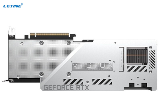 Version de la carte graphique LHR 10GB GDDR6X 1650MHz de jeu de Geforce RTX 3080