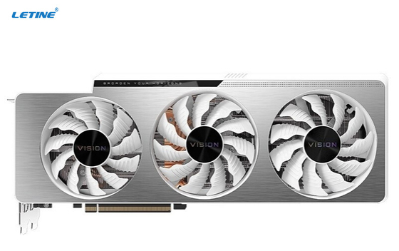 Version de la carte graphique LHR 10GB GDDR6X 1650MHz de jeu de Geforce RTX 3080