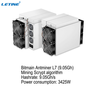 Fourmi L7 de Bitmain Antminer L7 9050M 9300Mh 9500Mh Litecoin de machine d'abattage de Scrypt de doge de LTC crypto