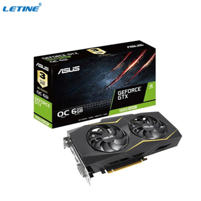 JEU de Graphic Card ASUS GTX1660S O6G de mineur de 6GB GDDR6