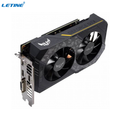Carte vidéo 1660 du gigaoctet TUF OC du Ti 6 de Graphic Card ASUS GeForce GTX du mineur GDDR6