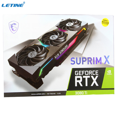 carte graphique de l'exploitation 12G pour la carte graphique de jeu du Ti SUPRIM X du jeu MSI GeForce RTX 3080