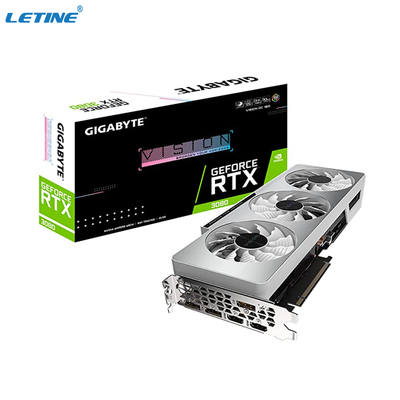 Cartes graphiques d'OC 10G de VISION de LHR Nvidia Graphic Card Gigabyte GeForce RTX 3080 pour le jeu