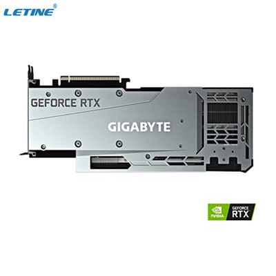 Fans de la carte graphique 3 WINDFORCE d'OC 12G de jeu de GeForce RTX 3080 de gigaoctet