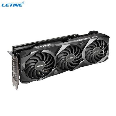 Cartes graphiques de l'interface 8gb de Graphic Card HDMI de mineur de MSI GeForce RTX 3080 VENTUS 3X 10GB GDDR6X