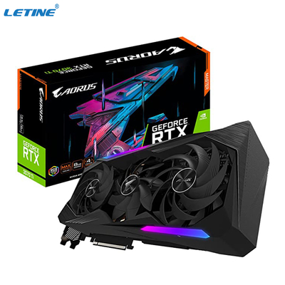 Carte graphique de MAX Covered Cooling 4gb de carte graphique du maître 8G de Ti du GIGAOCTET AORUS GeForce RTX 3070