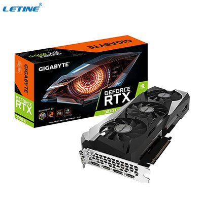 Système de refroidissement de la carte graphique WINDFORCE 3X d'OC 8G de jeu de Ti de GeForce RTX 3070 de GIGAOCTET