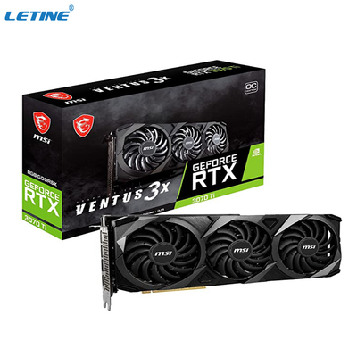 Ti du rtx 3070 de geforce de nvidia de Ventus 3X 8G OC GDRR6X 256Bit de Ti de la carte graphique MSI RTX 3070 d'exploitation de DP de HDMI