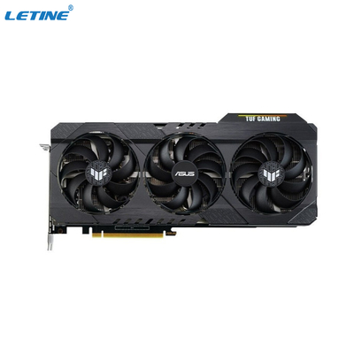 Carte graphique de JEU de refroidisseur de fan pour ASUS de bureau TUF RTX3060 O12G V2 GDDR6
