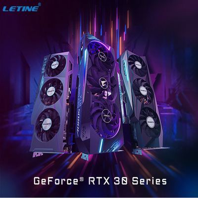 JEU OC 12GB GDDR6X de Ti de GeForce RTX 3080 de GIGAOCTET de carte graphique de ZEC GPU