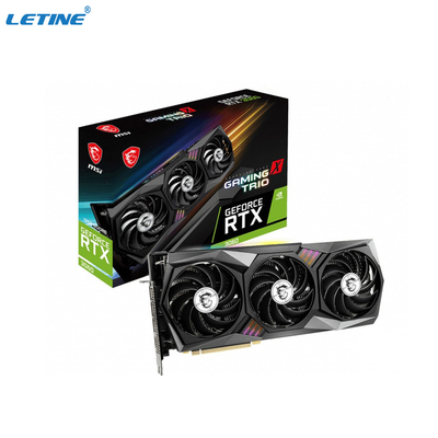 TRIO 12G du JEU X de la carte graphique MSI GeForce RTX 3060 de VGA 3060 de carte graphique de 1852MHz LHR