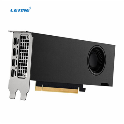 Interface de sortie de la carte graphique 12GB GDDR6 VGA d'exploitation de Nvidia Rtx A2000