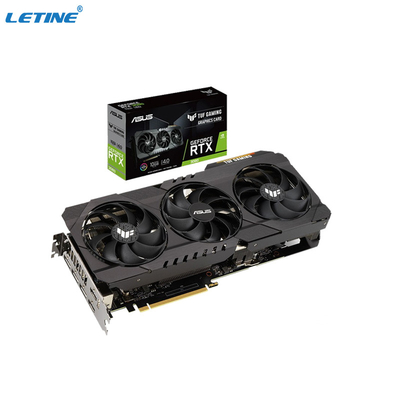 JEU de Video Card Asus TUF-RTX3080 10G de mineur de ZEC LTC ETH pour l'installation de extraction