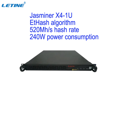 L'abattage d'Ethash ETH etc. Asic machine le mineur de Jasminer X4 1U 520MH 240W Ethereum