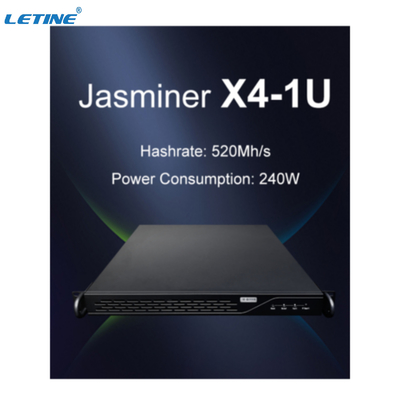 Exploitation ETH etc. de Jasminer X4-C 1U 450Mh/S de mineur de maison d'algorithme d'EtHash crypto