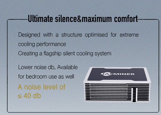 Mineur standard 1040mh 480W 40db EtHash Algo de Jasminer X4-Q 3U caché montant des oreilles