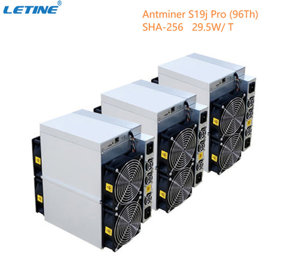 Mineur Bitmain Antminer S19j pro quatre-vingt-seizième 29.5W/T de l'interface BTC Asic d'Ethernet