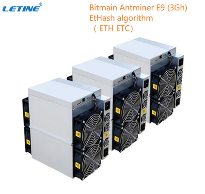 Algorithme EtHash ETH ETC Miner Bitmain Antminer E9 3Gh 2556W