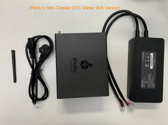 nouveau mini classique de l'iPollo V1 plus le mineur de version du mineur 130mh 104W Wifi de WiFi etc.