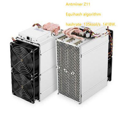 Algorithme d'Used Bitmain Antminer Z11 135ksol Equihash de mineur d'occasion de pièce de monnaie de ZEC