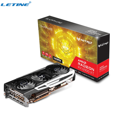 Mineur mordu Video Card Sapphire Nitro + Radeon RX 6900 XT AMD de 16GB 256 DDR6 Gpu