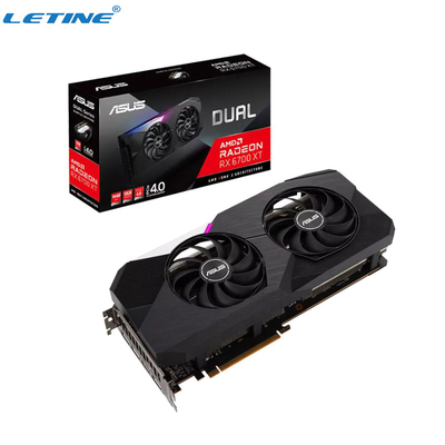 Cartes graphiques de l'exploitation DirectX12 ASUS DUAL-RX6700XT-12G pour l'installation d'exploitation de Gpu