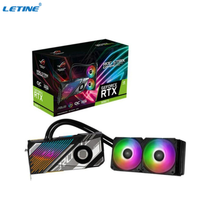 STRIX de extraction RTX3090 O24G de la carte vidéo ASUS ROG de GDDR6 GPU