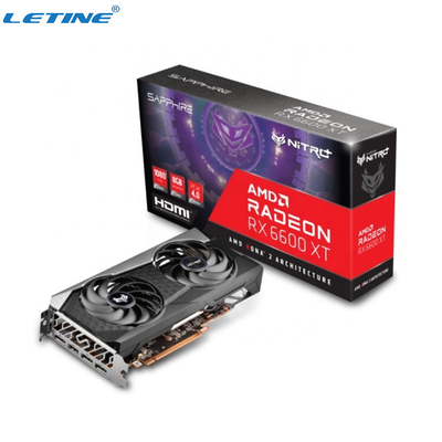 Un mineur plus frais Graphic Card Sapphire Rx 6600xt Nitro+ 8gb Gddr6 128bit de fan