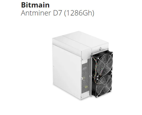 Algorithme Hashrate 1.286Th/S 3148W du mineur X11 d'Antminer D7 1286Gh BTC Asic