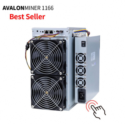 Canaan Used Bitcoin Miner Used Avalon 1166 pro 81T 42W par T pour le mien de Bitcoin