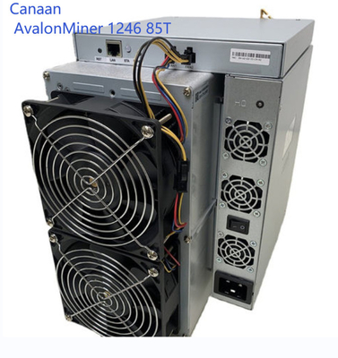 Algorithme de Machine Canaan Avalon 1246 85T SHA 256 de mineur de Bitcoin d'intelligence artificielle