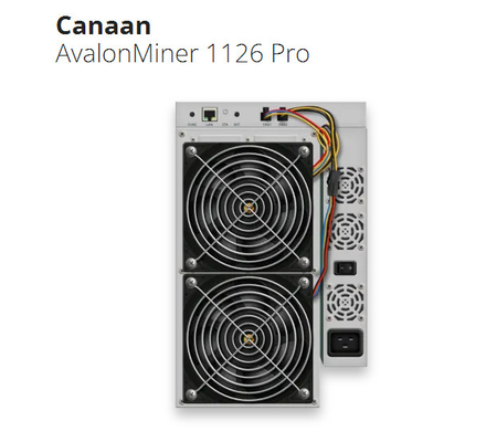 1126 pro Avalon Miner utilisé 68Th/S 50W/T SHA 256 Algo pour le mien de Bitcon
