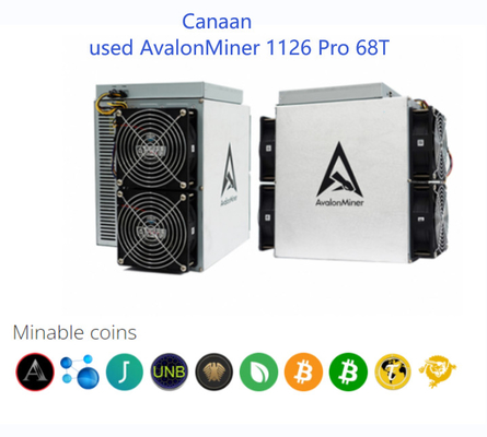 1126 pro Avalon Miner utilisé 68Th/S 50W/T SHA 256 Algo pour le mien de Bitcon