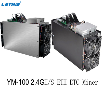 Machine d'abattage d'Ethash Algorithm Crypto Ethereum de mineur de YM-100 Asic ETH 2400MH 2200M 2100M Blockchain Miner