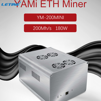 Mineur etc. ETH crypto Ethash 200MH 180W de YM-200 Mini Ethereum ASIC pour la maison